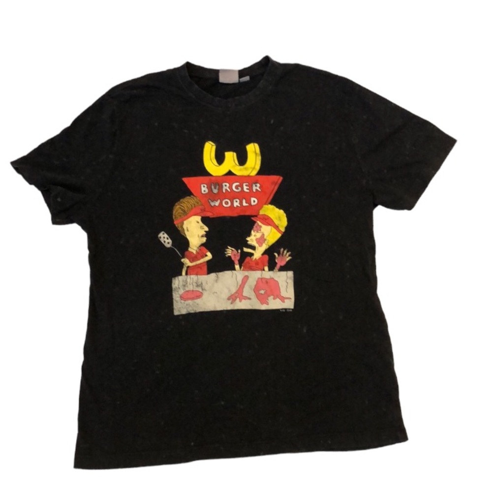 Beavis & Butt-Head Burger World Shirt Men’s Size L